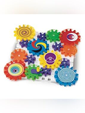 Quercetti Kaleido Gears Colorful Kids Gear Toy Gears Set - Multicolor Stem toys
